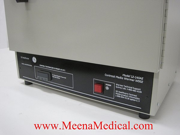 GE Contrast Media Warmer Model 12-140AE - Preowned in Good Condition