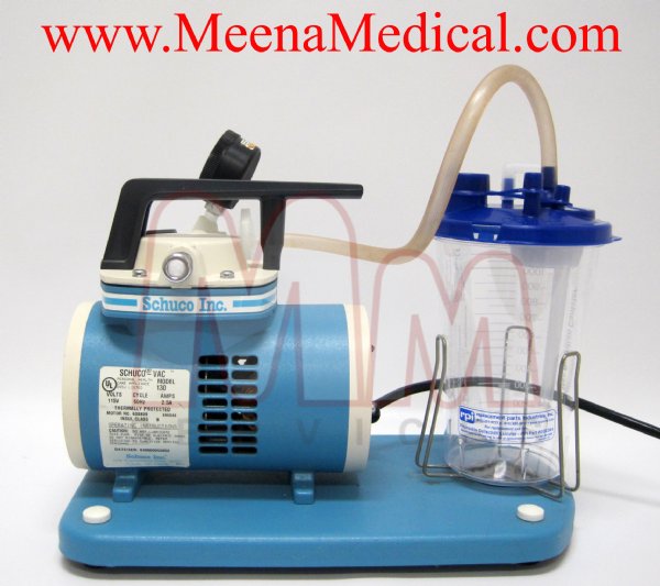 Schuco Vac Suction Machine S130 Aspirator Preowned in Good Condition