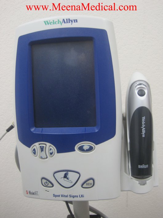 Welch Allyn LXi Spot Vital Signs Monitor 45ME0 PreOwned in Good Condition