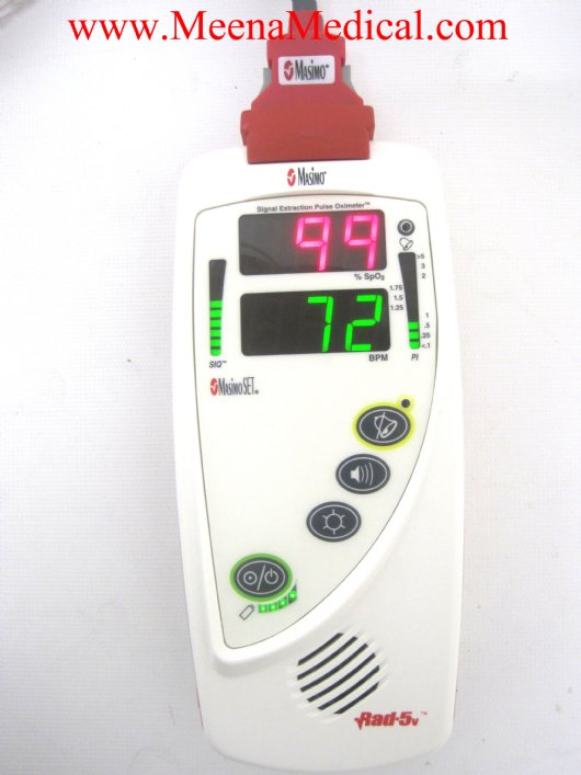 Masimo Pulse Oximeter >> Masimo Rad 5v Handheld Pulse Oximeter Preowned In Good Condition Masimo Pulse Oximeter >> Masimo Rad 5v Handheld Pulse Oximeter Preowned In Good Condition