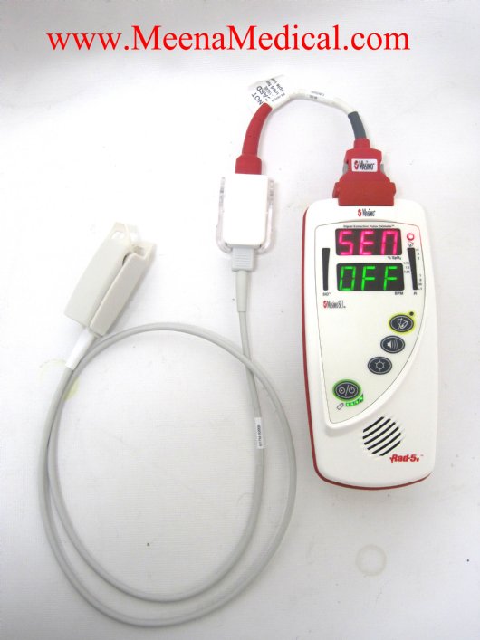 Masimo Pulse Oximeter >> Masimo Rad-5v Handheld Pulse Oximeter - PreOwned in Good ... Masimo Pulse Oximeter >> Masimo Rad-5v Handheld Pulse Oximeter - PreOwned in Good ...