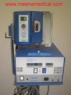 Codman Malis Bipolar Electrosurgical System CMC-III and Codman Malis Irrigation  