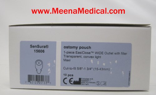 SenSura Ostomy Adhesive Barrier and Pouch