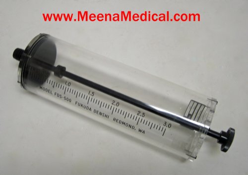 Fukuda Denshi Volume Calibration Syringe Model FDS-500 
