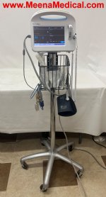 Welch Allyn Connex Vital Sings Monitor 6000 with SpO2, Non-Invasive BP, Temperature Probe, and Stand