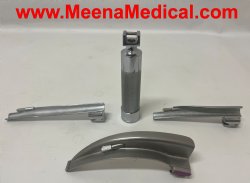 SunMed Laryngoscope Head with 3 Unique Blades