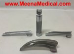SunMed Laryngoscope Head with 3 Unique Blades