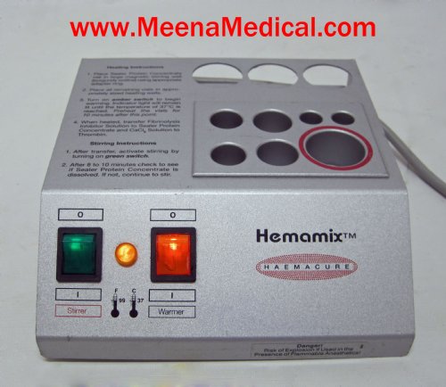 Hemamix Haemacure Incubator and Stirrer