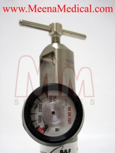 Allied B&F Yoke 0-15LPM Oxygen Regulator