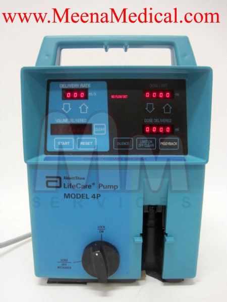 Abbot Shaw LifeCare Hyperbaric Infusion Pump Model 4 