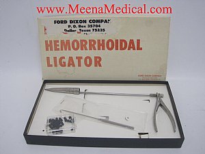 Ford Dixon Hemorrhoidal Ligator