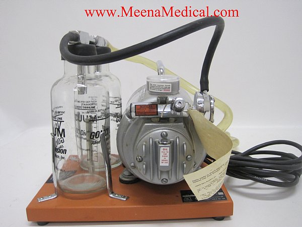 Gomco 406 Mobile Aspirator Suction Pump Preowned In Good Condition