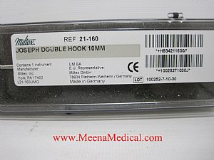 Miltex Joseph Double Skin Hook 10MM - New