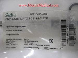 Miltex Supercut Mayo Scissors - New