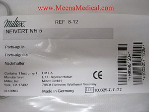 Miltex Neivert Needle Holder - New