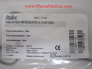 Miltex Halsted Mosquito Forceps - New