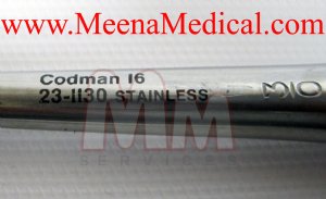 Codman Orthopedic Instruments: 16 23-1130