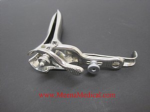 Set of 3 Graves Stainless Speculum Size Large