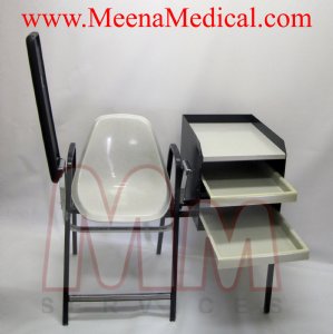 Labconco Blood Drawing Chair w/ Cabinet
