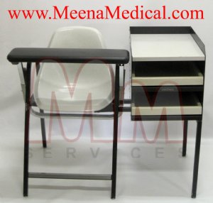 Labconco Blood Drawing Chair w/ Cabinet