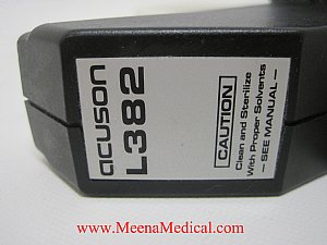 Acuson L382 Linear Array Ultrasound Transducer