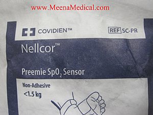 Covidien Set of 6 Disposable Nellcor SpO2 Sensors Preemie