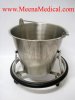 Gen-Med Kick Bucket with Mobile Frame Stand