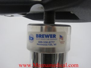 Brewer Adjustable Screw Spin Stool