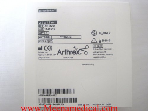 Arthrex BicepsButton (AR-2261)- NEW