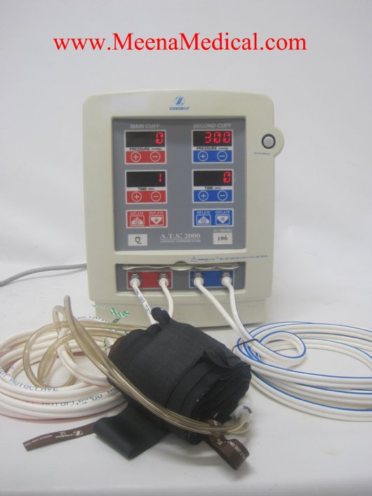 Zimmer Ats 2000 Automatic Tourniquet System Preowned In Good Condition