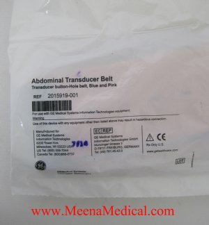 GE Healthcare Technologies 2015919-001 Abdominal Transducer Belt