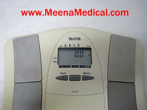 TANITA Body Fat Composition Monitor Digital Scale Model No 2202/UM-016