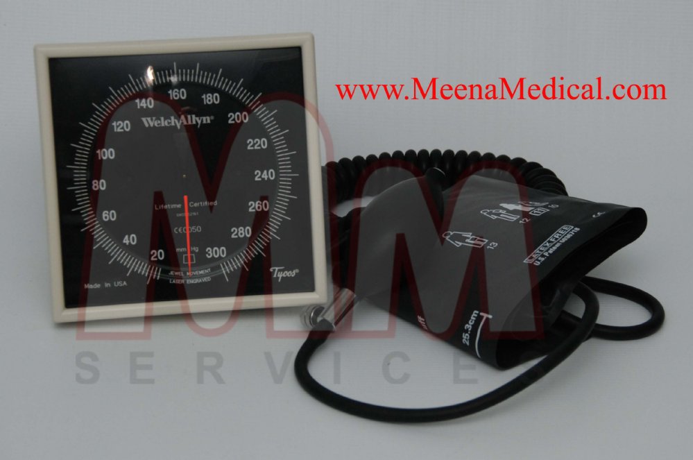 Welch Allyn Tycos 767 Wall Mount Sphygmomanometer Preowned In Good Condition