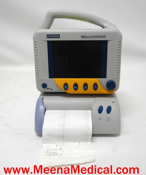 Wells Johnson ut4000A ECG Monitor 
