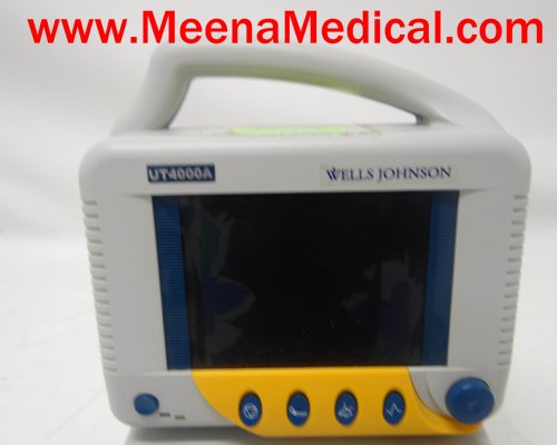 Wells Johnson ut4000A ECG Monitor 